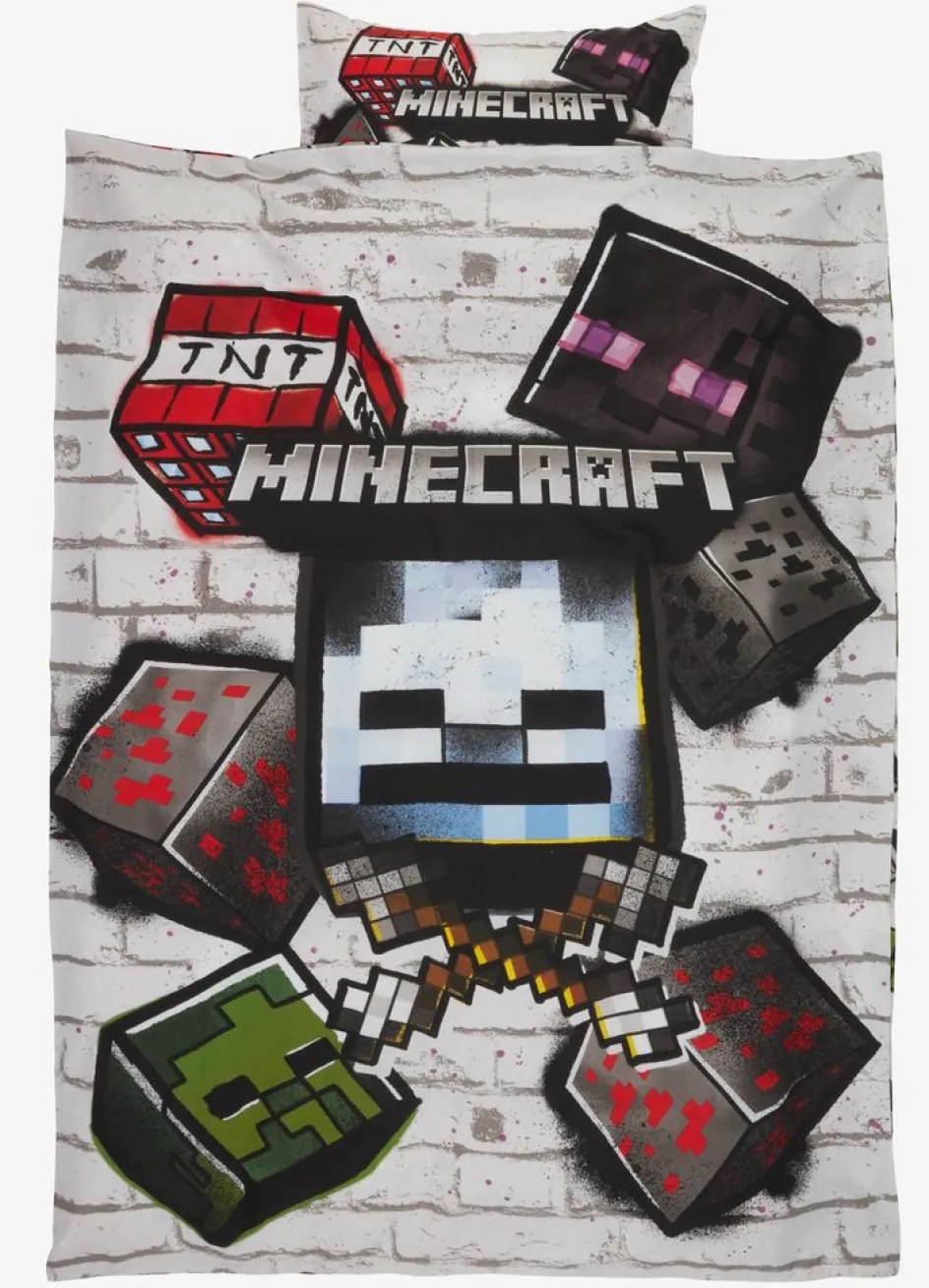 MINECRAFTParure de lit MINECRAFT 140x200 gris-JYSK Sale