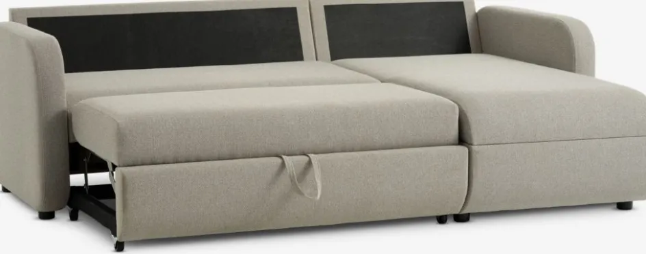 MOMMARKCanapé convertible méridienne MOMMARK tissu beige-JYSK Sale