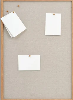 MOSEBYTableau d'affichage MOSEBY 50x70 5 pins beige/chêne naturel-JYSK Sale