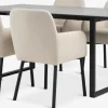MOSELUND + SOTTRUPMOSELUND L180 table céramique + 4 SOTTRUP chaises beige/noir-JYSK Discount