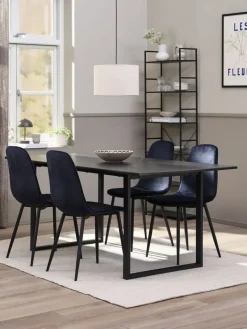 MOSELUNDTable MOSELUND 90x180 céramique noir-JYSK Online