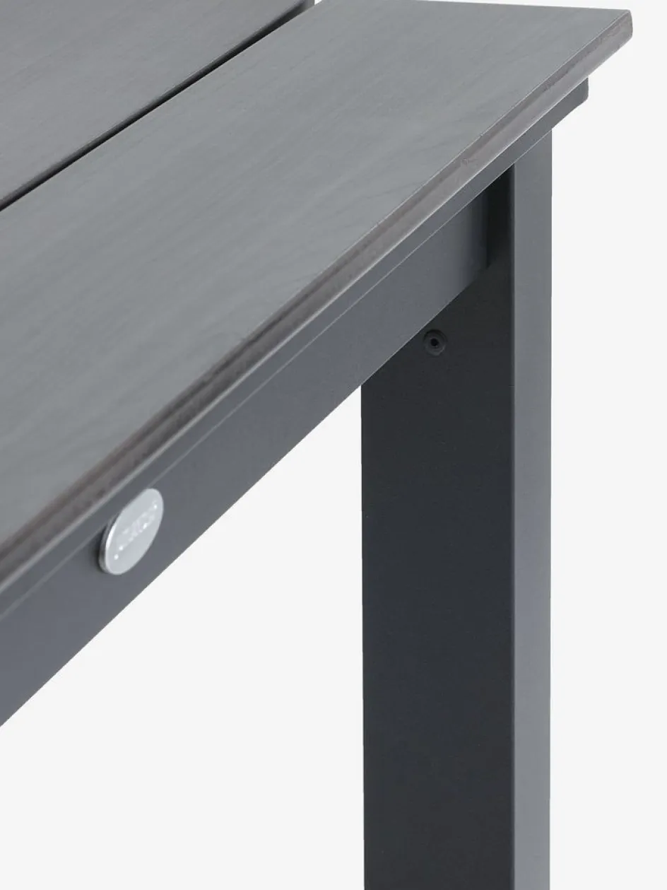 MOSS + MYSENMOSS L214/315 table + 4 MYSEN chaises gris-JUTLANDIA Hot