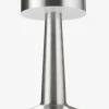 MUSVITLampe de table rechargeable MUSVIT Ø11xH21cm chrome-JYSK Outlet