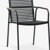 NABEChaise empilable NABE noir-JUTLANDIA