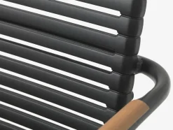 NABEChaise empilable NABE noir-JUTLANDIA