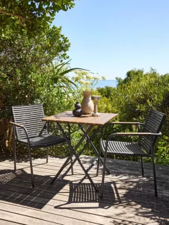 NABEChaise empilable NABE noir-JUTLANDIA