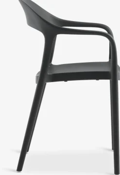 NANNESTADChaise empilable NANNESTAD gris foncé-JYSK