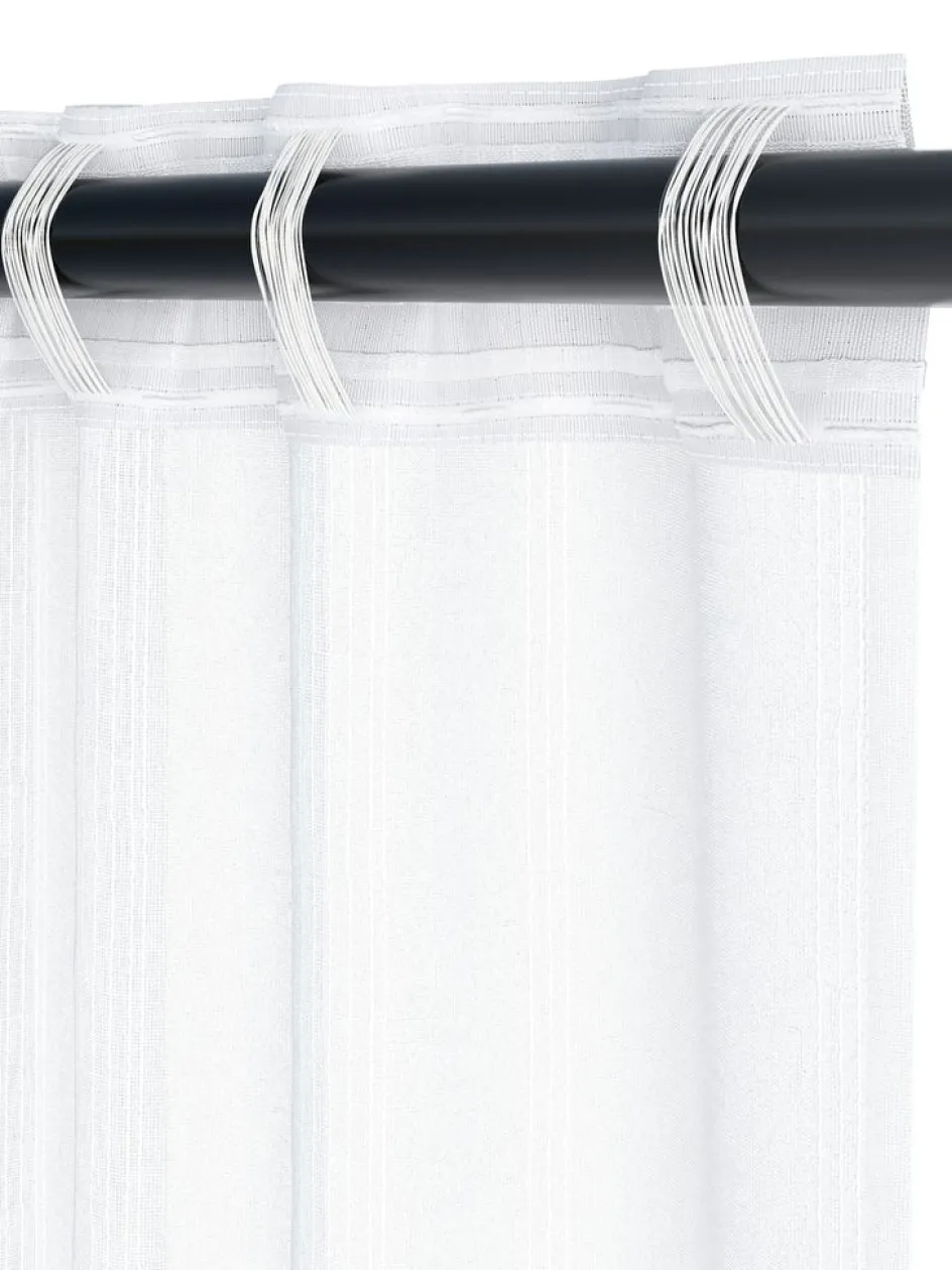 NELAUGRideau NELAUG 1x140x300 rayures blanc-JYSK Best