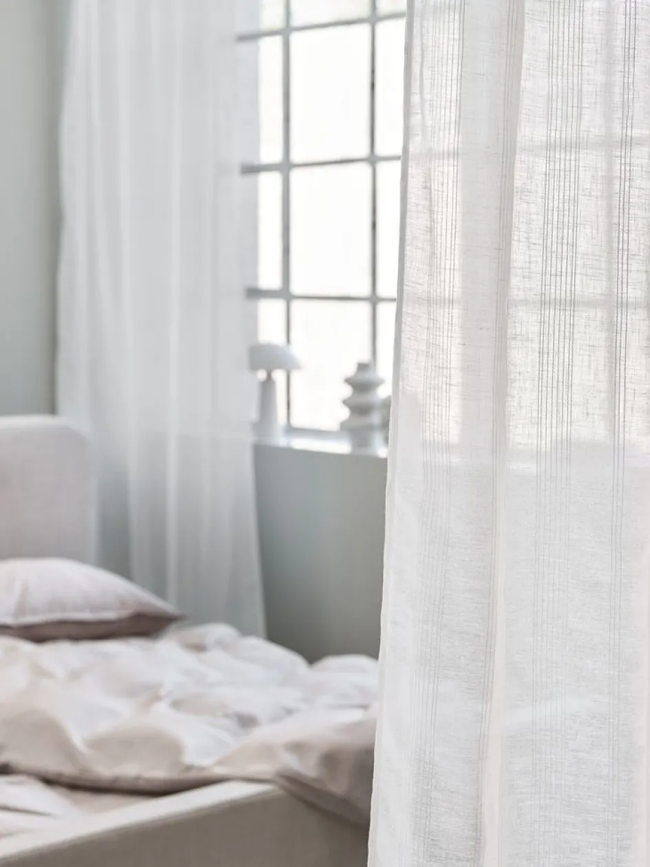 NELAUGRideau NELAUG 1x140x300 rayures blanc-JYSK Best