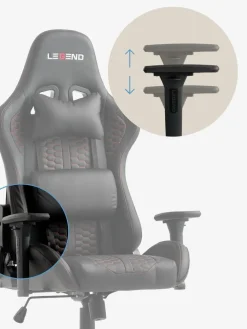 NIBEChaise gaming NIBE noir/rouge-JYSK Clearance