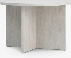 NIELSHAVETable basse NIELSHAVE Ø70 coloris travertin-JYSK Best