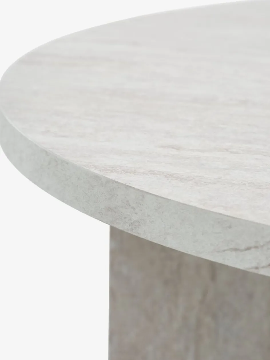 NIELSHAVETable basse NIELSHAVE Ø70 coloris travertin-JYSK Best