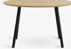 NYBOTable basse NYBO Ø70 coloris chêne chaud/noir-JYSK Discount