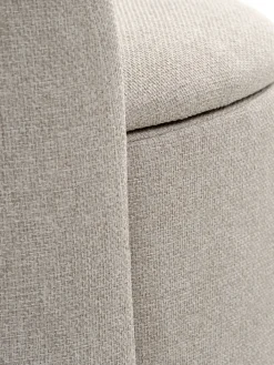 ODDUMFauteuil lounge ODDUM a/rangement tissu beige-JYSK