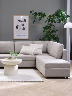 OKSBYCanapé modulable OKSBY 5pers. extrémité a/rangement sable-JYSK Best