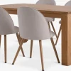 OLDE + THORUPOLDE L160 table chêne naturel + 4 THORUP chaises beige-JYSK Online
