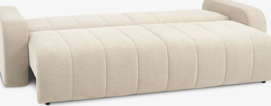 ORMSLEVCanapé convertible ORMSLEV 3 personnes tissu beige-JYSK Best