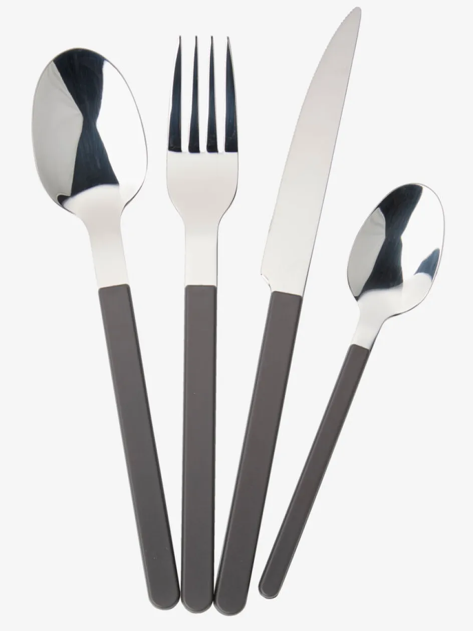 OVESet de couverts OVE brun 16pcs/pqt-JYSK Sale