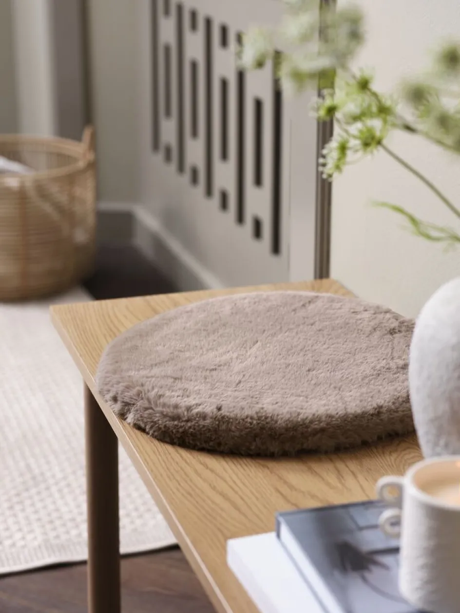 OXELCoussin de chaise OXEL Ø35xH3 sable foncé-JYSK Clearance