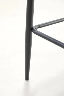 PEBRINGEChaise de bar PEBRINGE avec dossier tissu /noir-JYSK Online