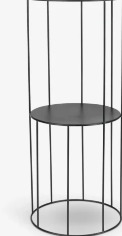 PELLEPiédestal PELLE Ø25xH60cm noir-JYSK Discount