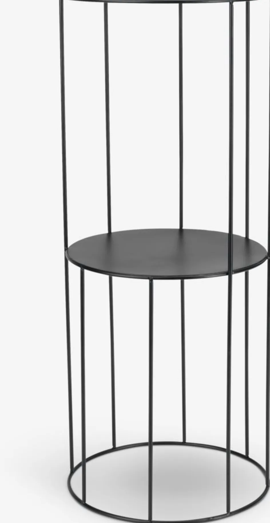 PELLEPiédestal PELLE Ø25xH60cm noir-JYSK Discount