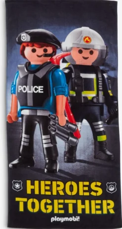 PLAYMOBILGoldDrap de douche PLAYMOBIL 70x140-JYSK New