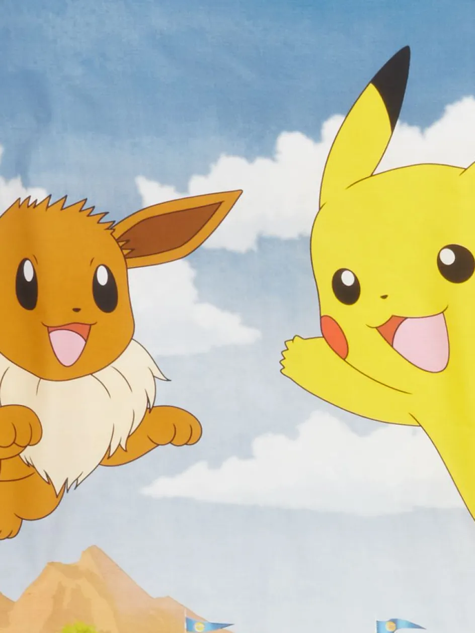 POKEMONParure de lit POKEMON 140x200 bleu-JYSK Outlet