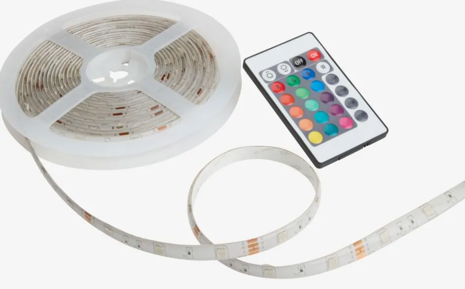 PONTUSRuban LED PONTUS avec télécommande-JYSK Clearance