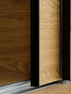 RABERGArmoire RABERG 150x200 a/miroir coloris chêne chaud-JYSK