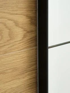 RABERGArmoire RABERG 200x200 a/miroir coloris chêne chaud-JYSK Clearance