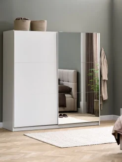 RABERGArmoire RABERG 200x200 a/miroir blanc-JYSK Best