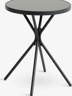 RADSTRUP + NABBENRADSTRUP Ø60 table + 2 NABBEN chaises noir-JYSK New