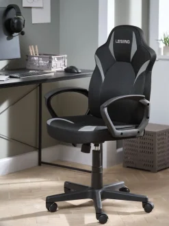 RANDRUPChaise gaming RANDRUP noir/maille-JYSK Clearance