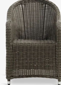 RANGSTRUP + GAMMELBYRANGSTRUP Ø130 table naturel + GAMMELBY chaises gris-JUTLANDIA Clearance