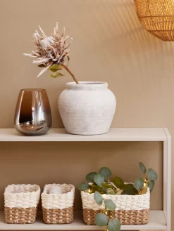 RASMUSSENLot de paniers RASMUSSEN l19/12xL26/18xH12 pcs/lot naturel-JYSK Clearance