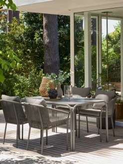 RAUMA + GILJARAUMA L140 table + 4 GILJA chaises sable foncé-JYSK Online