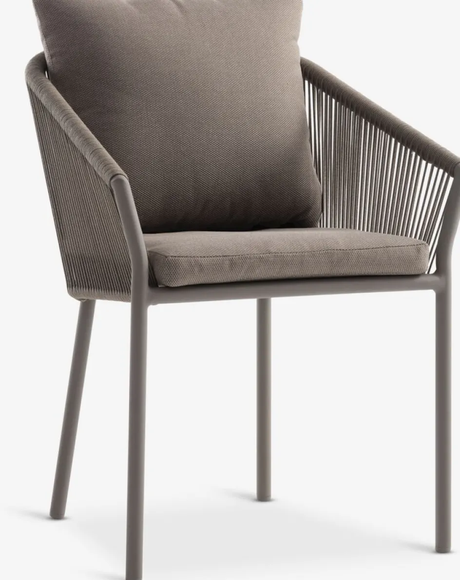 RAUMA + GILJARAUMA L140 table + 4 GILJA chaises sable foncé-JYSK Online