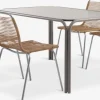 RAUMA + MIDDAGSBERGETRAUMA L140 table sable + 4 MIDDAGSBERGET chaises naturel-JYSK Outlet