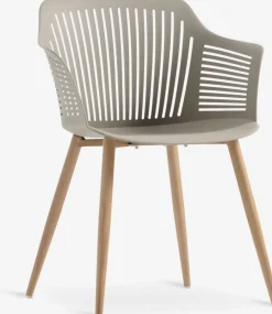 RAUMA + VANTORERAUMA L140 table + 4 VANTORE chaises sable foncé-JYSK Sale