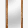 RAVNDALMiroir RAVNDAL 70x160 chêne naturel-Royal Oak Outlet