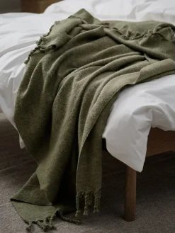 REINFANNPlaid en laine REINFANN 130x170 laine mix vert-JYSK Clearance