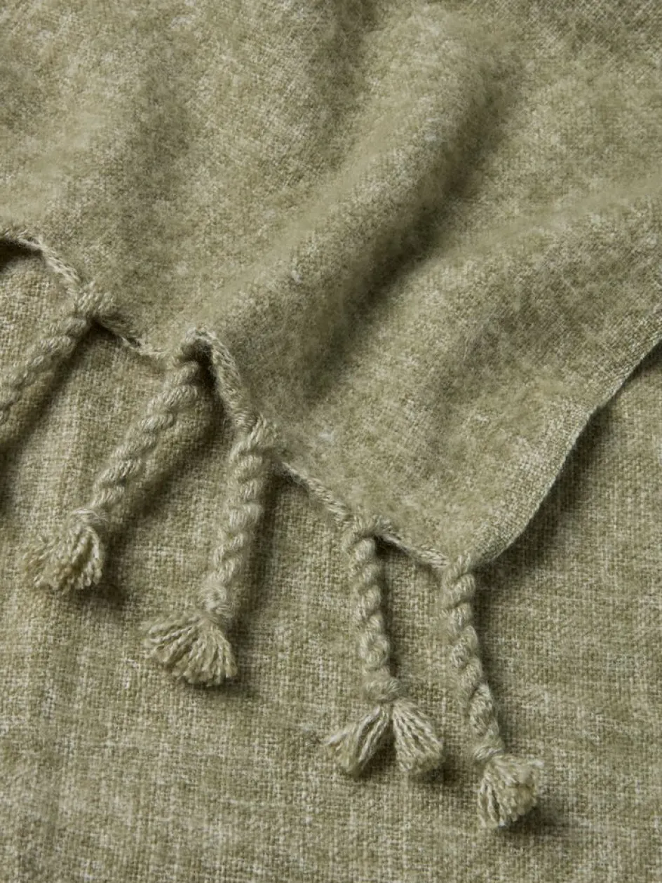 REINFANNPlaid en laine REINFANN 130x170 laine mix vert-JYSK Clearance