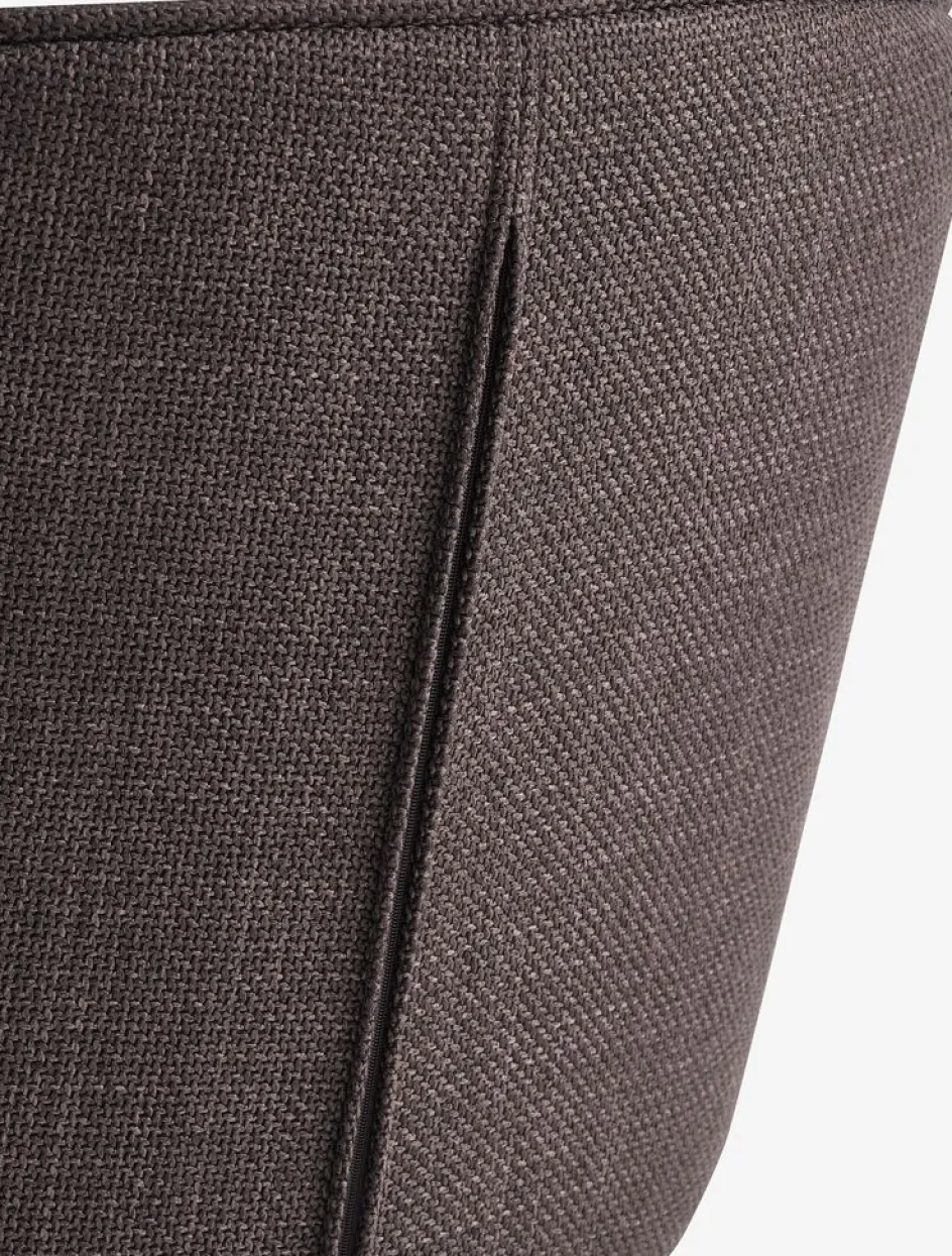 RISSKOVChaise RISSKOV tissu /noir-JYSK New