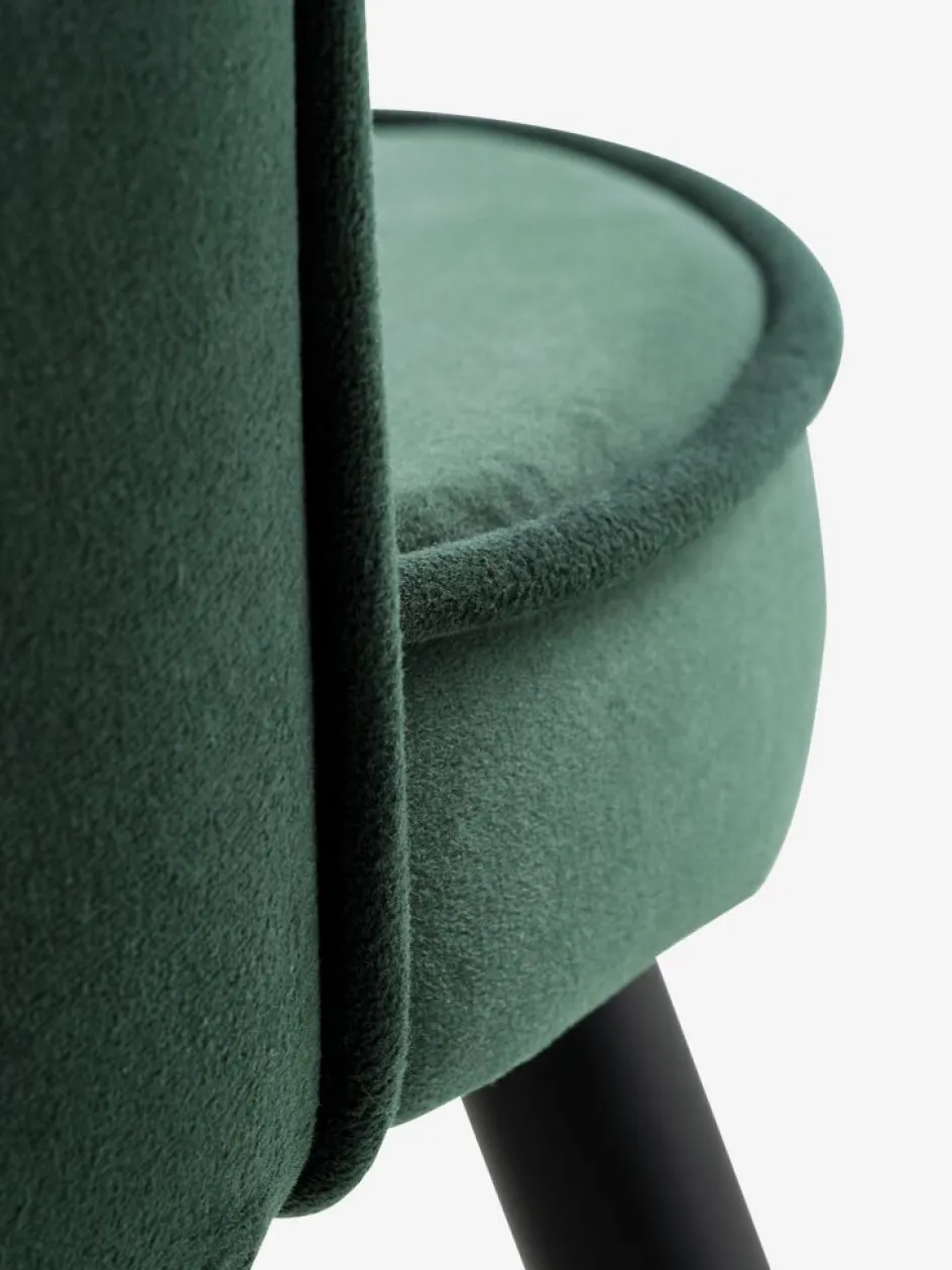 RISSKOVChaise RISSKOV velours /noir-JYSK New