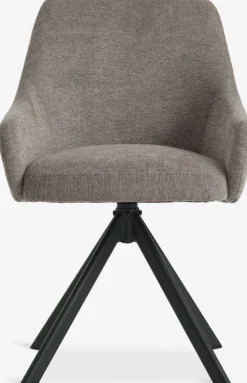 ROSTRUPChaise ROSTRUP pivotante tissu /noir-JYSK Discount