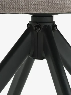 ROSTRUPChaise ROSTRUP pivotante tissu /noir-JYSK Discount