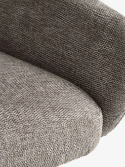 ROSTRUPChaise ROSTRUP pivotante tissu /noir-JYSK Discount