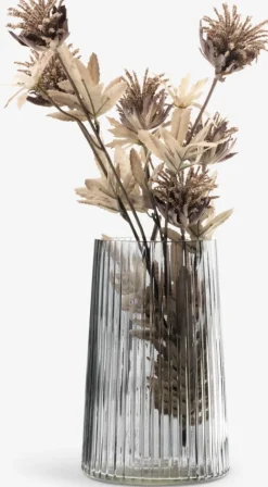 ROYVase ROY Ø13xH20cm gris-JYSK New