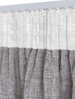 RUSKENRideau RUSKEN 1x140x300 gris clair-JYSK